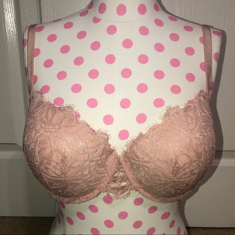 Rose gold limited ed. PINK date bra w/tags